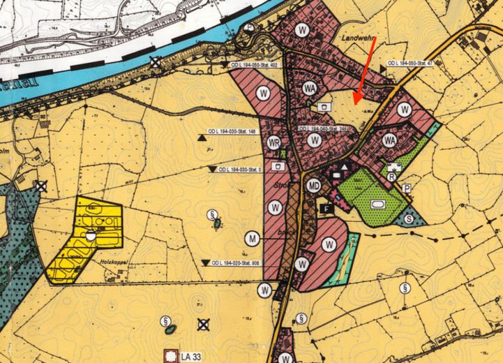 Kieler Umland - Zentrum von Quarnbek zu verkaufen – F-Plan
