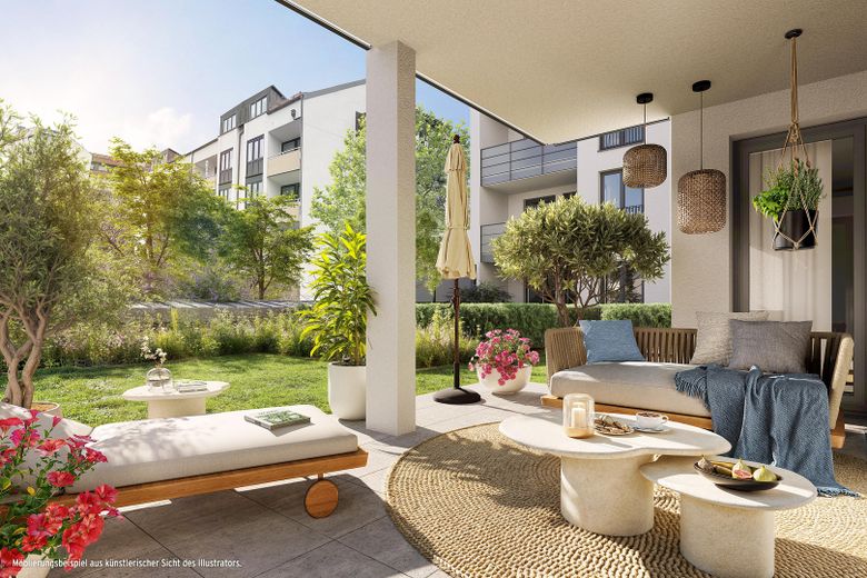*BEZUGSFERTIG* TOP-AUSGESTATTETE 3-ZIMMER-TERRASSENWOHNUNG DIREKT AM WESTPARK – फोटो 1