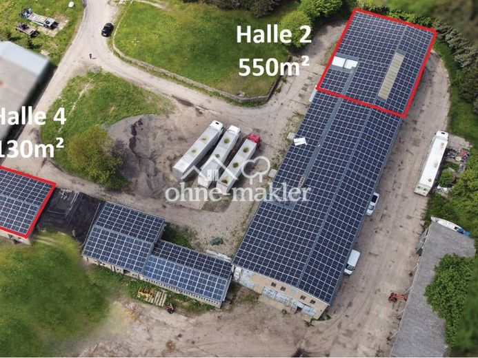 2 halls with crane, workshop & office premises for rent in an industrial-mixed-use area near 17389 Anklam – Photo 1