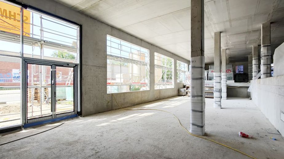U-Hof3_EG_Gewerbefläche_410m2_Blick-Untere-Ebene_1