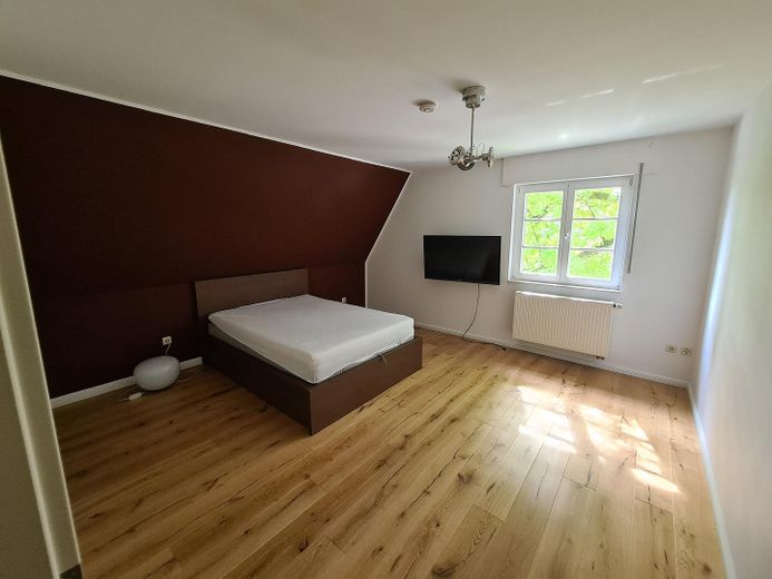 Historisches Bauernhaus mit Galerie, Kamin & Garten - stilvoll saniertes Wohnen mit Charakter – Schlafzimmer 2. OG