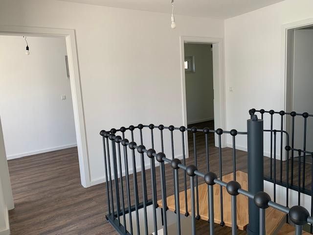 Elegante Wendeltreppe ins OG