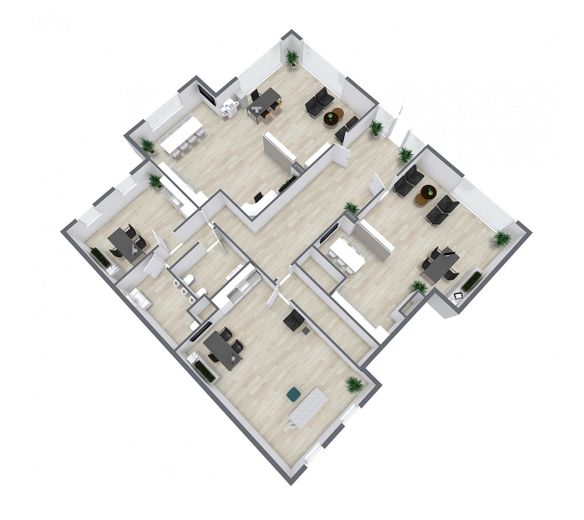 Kernsanierte Praxis-/Bürofläche | 224 m² | teilbar ab ca. 19 m2| sofort verfügbar – Foto 7
