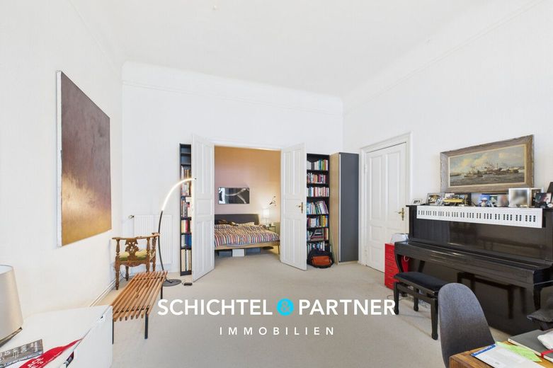 Fesenfeld | Gepflegtes Wohn-/ &amp; Geschäftshaus mit insgesamt sechs Einheiten – S&amp;P | Wohnzimmer