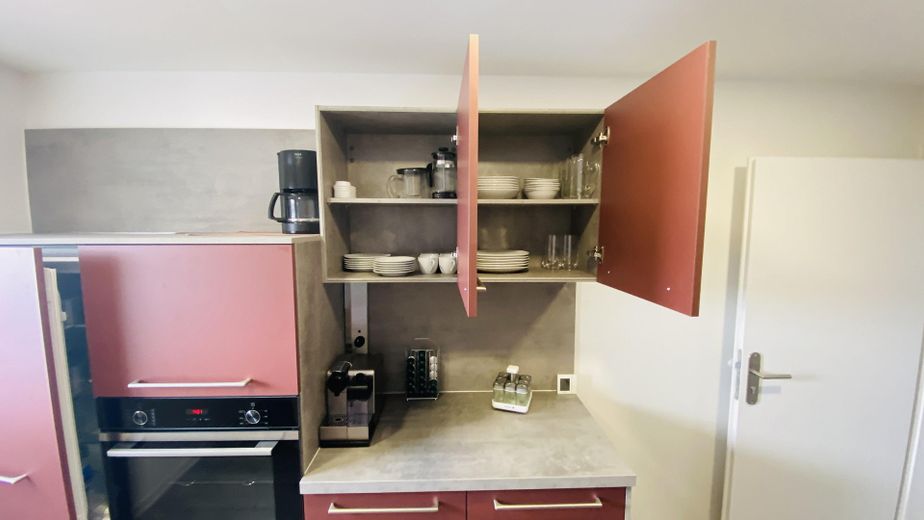 Küche mit Ausstattung