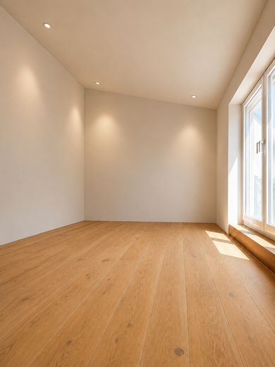 Pierwsze zamieszkanie bez prowizji – 2 pokoje z tarasem na dachu w Neubiberg – Wohnzimmer