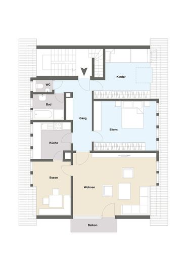 Grundriss Wohnung 4