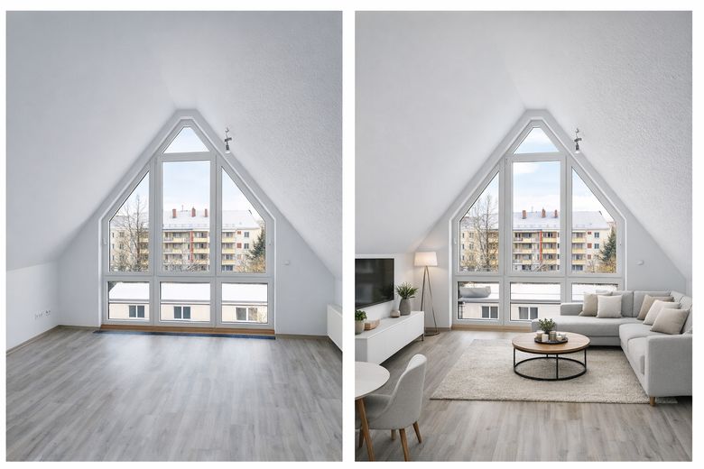 Wohnzimmer org. + Möbelmuster