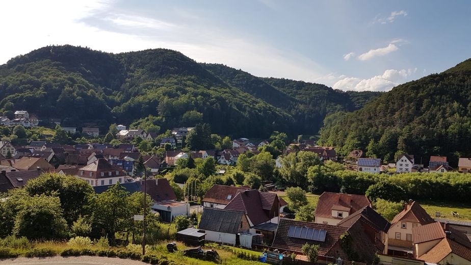 Helle, kernsanierte 3 Zi. Whg, WG geeignet – Blick strassenseitig
