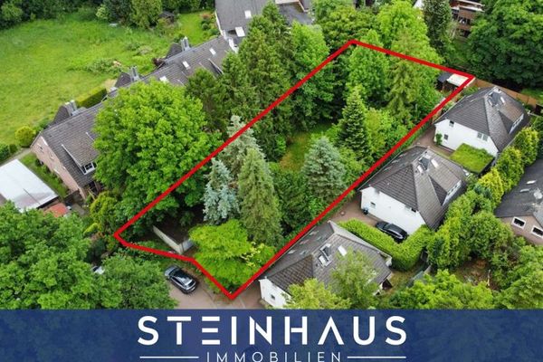 Terraced-house development possible – Last building plot in a residential area with a development plan in HH-Schnelsen