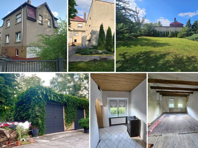 Casa unifamiliare + edificio accessorio con officina su ca. 3.555 m² di terreno edificabile - 9 ambienti, 3 garage, , laghetto da giardino e molto altro. – Foto 1