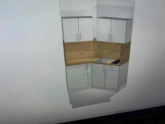 Frisch renovierte 1‑Zimmer-Wohnung mit Einbauküche und ruhiger Innenhofterrasse – So ist die Küche bestellt