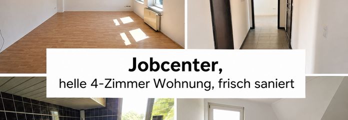 Jobcenter – جوب سنتر – Джобцентер – deine neue Wohnung ist fertig! – Wohnung