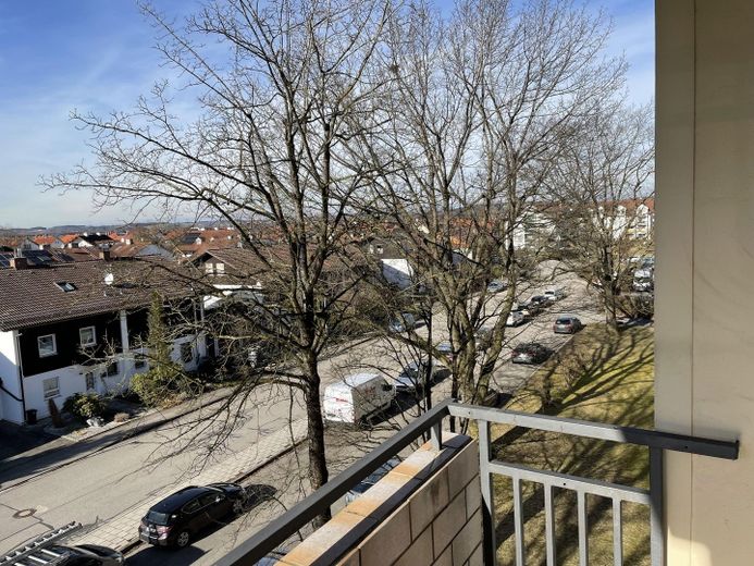 Balkon mit Blick nach rechts