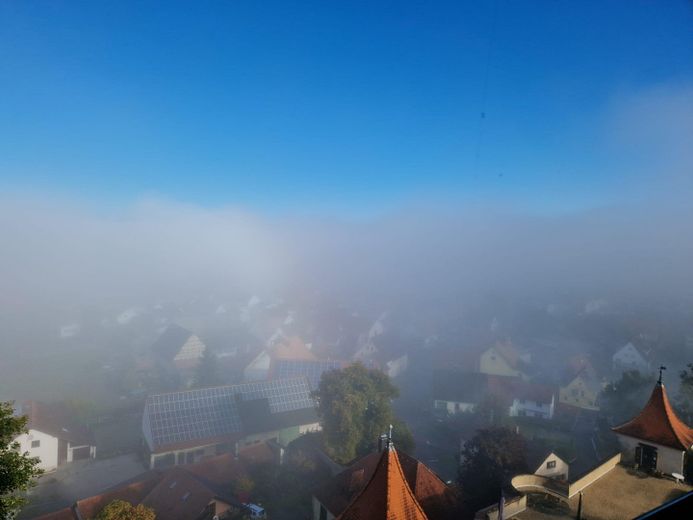 Aussicht aus dem Wohnzimmer