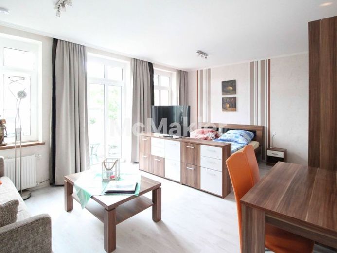 Piso de 1 habitación con balcón y plaza de aparcamiento en Karlshagen – Foto 1