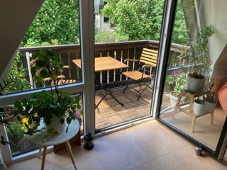 Exklusive 2,5 Zimmer-Wohnung "Wohnen am Schlosspark Nymphenburg" – Balkon