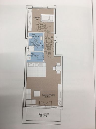 Hochwertige City-Wohnung (Hochparterre) – Foto 7
