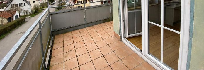 Balkon mit Aussicht
