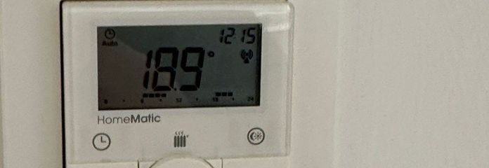 Thermostat mit Zeitschaltuhr