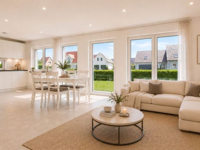 Neubau EFH 2023 kaufen | 804 m² Grundstück | KfW-55 | Garantie | provisionsfrei | Nördlingen Donau-Ries – Foto 1