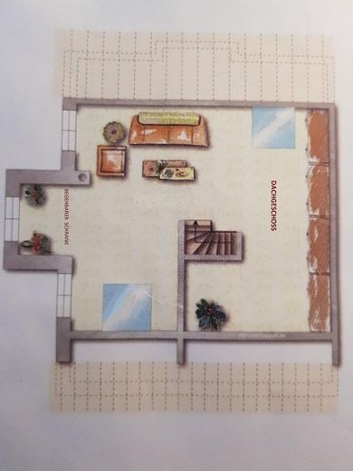 Grundriss Dachstudio
