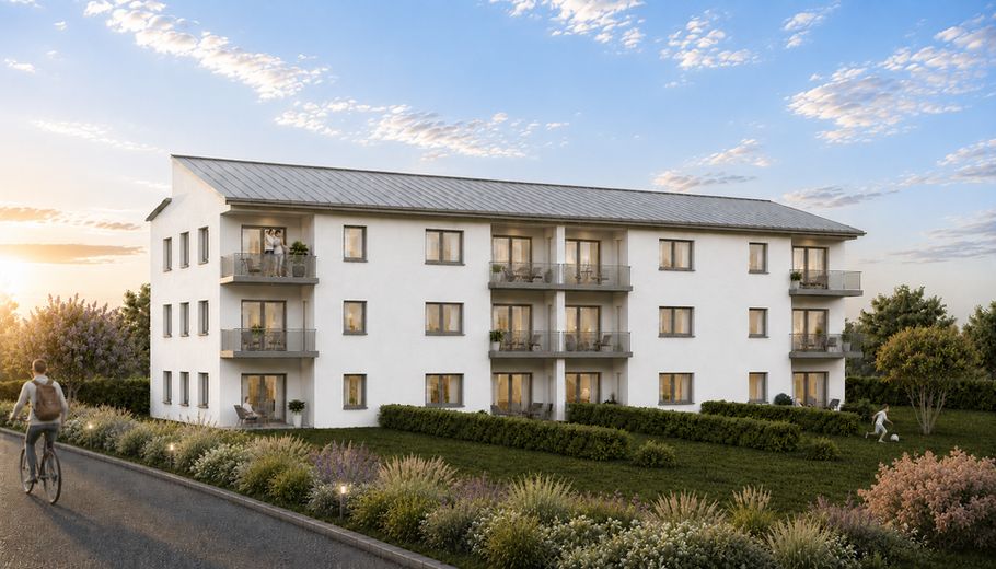 KfW 40 QNG|  Neubau | 3-Zimmer-Eigentumswohnung | Aufzug | Tiefgarage – Foto 1