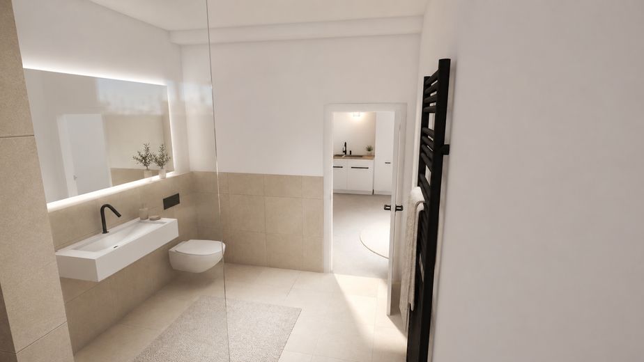 5% di ammortamento fiscale - Vivere con stile su 71 m² o affittare con rendimento - The Photographers Loft – Bad
