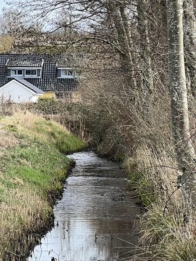 Ferieninvestment + Lebensperspektive + Land auf Rügen – Wasserlauf auf Grundstück