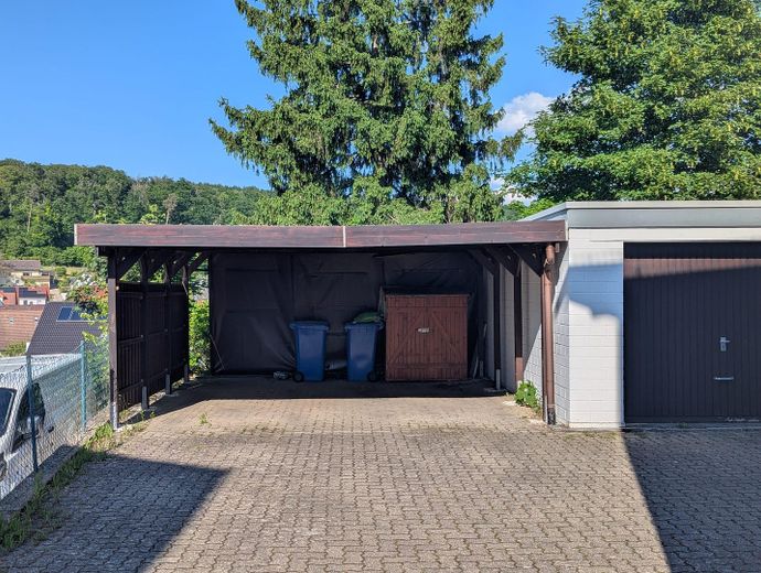 Carport Platz rechts