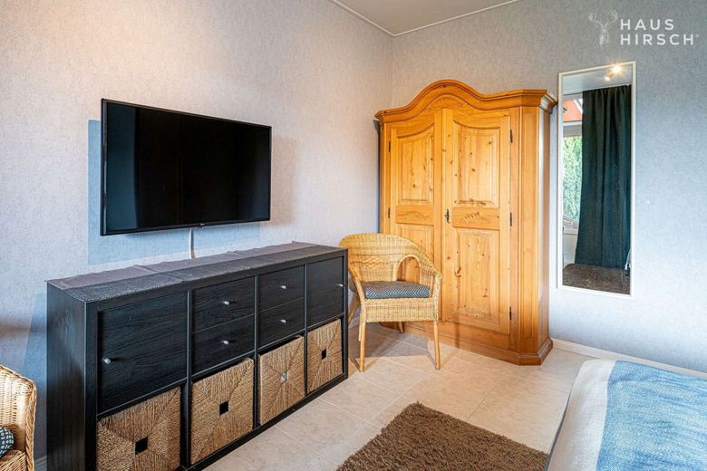 Wohnliches Ferienhaus in Cismar sucht neue Eigentümer! – Schlafzimmer 2 Blick 2