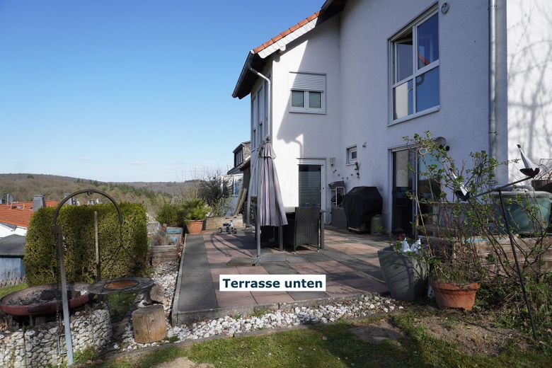 Terrasse unten