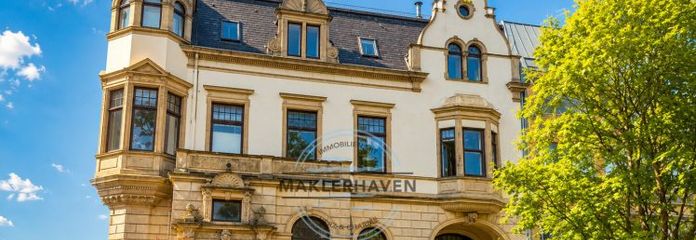 Bremer Kulturdenkmal: Eindrucksvolle Villa mit außergewöhnlichem Ambiente zu verkaufen.