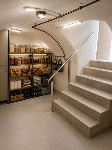 Charmantes Bauernhaus im Ortskern von Bodenheim – Hauskeller mit KI