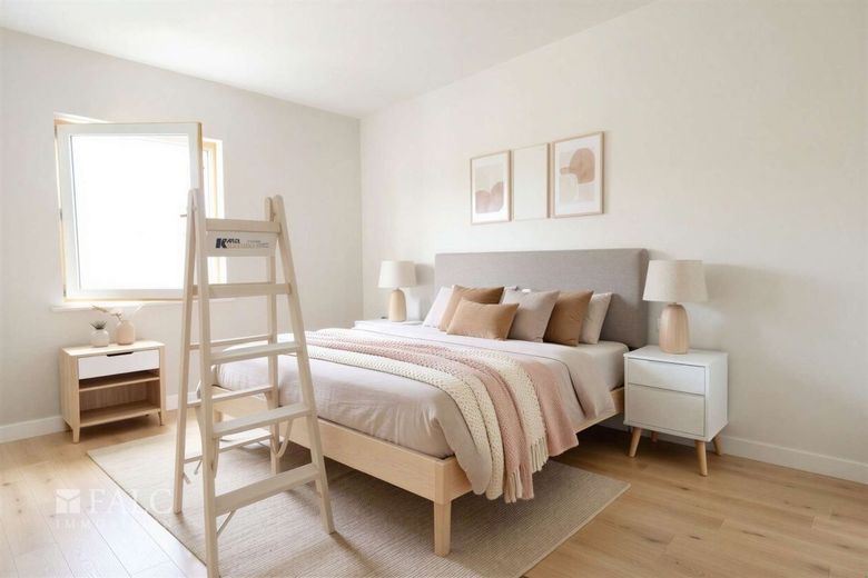 Hausrenovierung: 5x Wohnungen in Vermietung – EG- Whg.5 : 1x Schlafzimmer - (KI generiert)