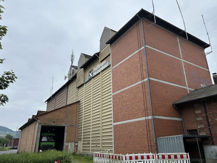 Außenansicht Silogebäude