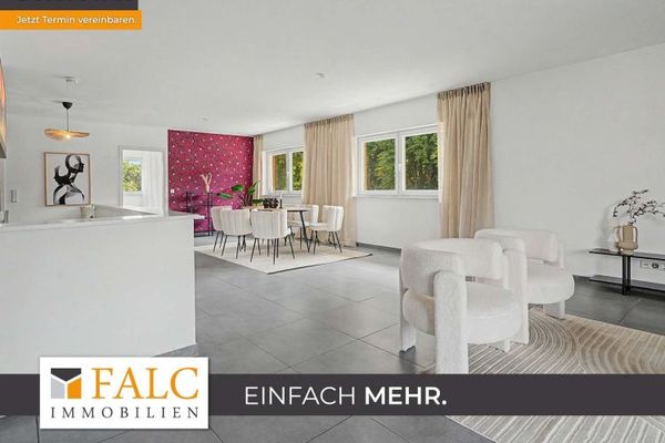 Essen-Fischlaken’de seçkin yaşam: çatı terası ve iki araçlık park yeri bulunan geniş penthouse