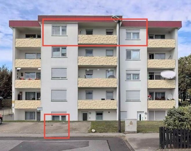 Aussenansicht inkl. Stellplatz