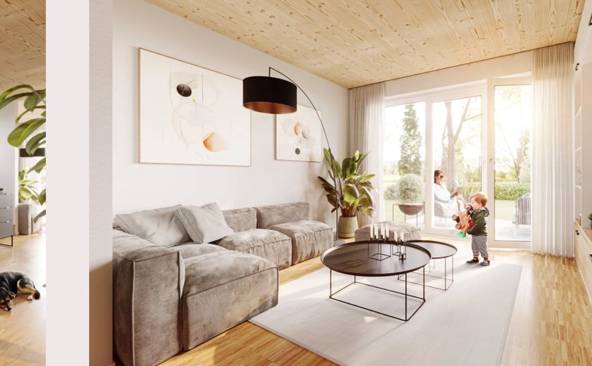 Wohnzimmer (Projektbild) 