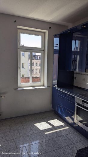 Storico edificio plurifamiliare con potenziale di sviluppo a Lipsia-Gohlis – Zimmer Etage II (KI gereinigt)