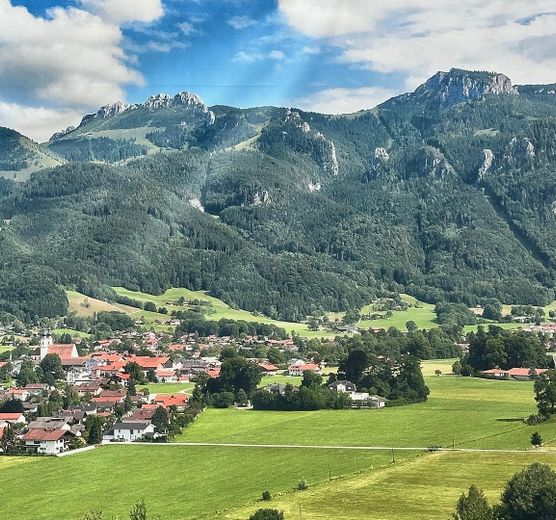 Ausblick auf die Kampenwand