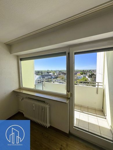 Lichtdurchflutete 3-Zimmer-Wohnung mit 3 Balkonen, Aufzug &amp; Garage - Wohnen mit Weitblick 90427 Nbg – Kinderzimmer Balkontür
