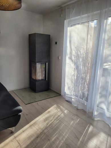 Wohnzimmer EG mit Kamin