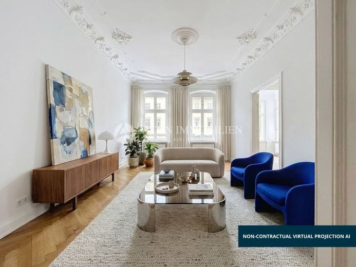 Altbaucharme trifft Komfort: Ihre neue 4-Zimmer-Wohnung mit Balkon & 2 Bädern! – Foto 1