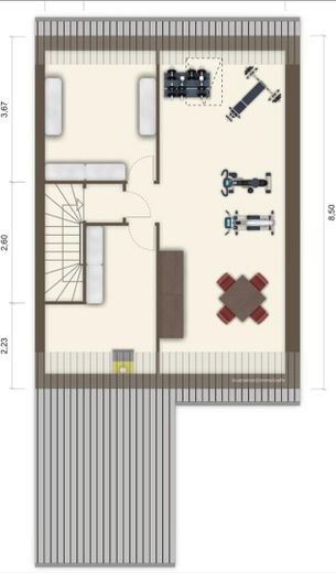 Top renoviertes Reihenmittelhaus mit Garten in Erftstadt - sofort einziehen und wohlfühlen! – Dachgeschoss