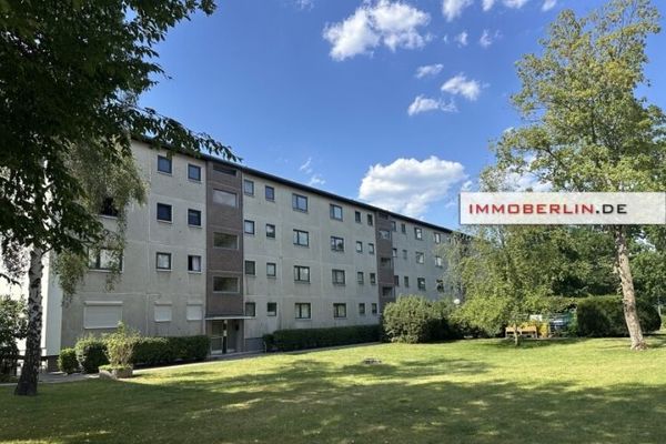 IMMOBERLIN.DE - Posizione confortevole! Appartamento molto accogliente con loggia tranquilla
