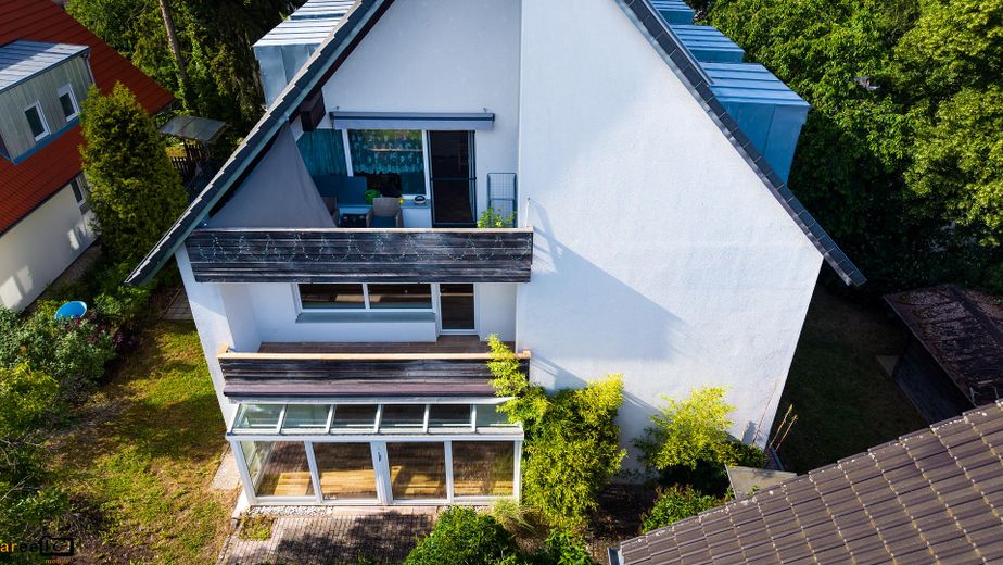 Außenaufnahme Balkone