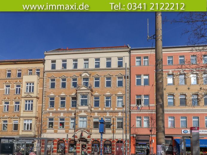 NEUSTADT + 2 RAUM WOHNUNG ZUM KAUF + BALKON – Hausansicht