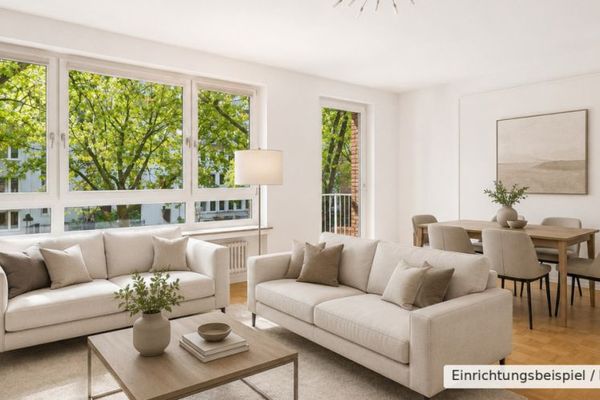 Stilvolle Wohnung am Zoopark mit Balkon, Aufzug und gelungenem Grundriss.