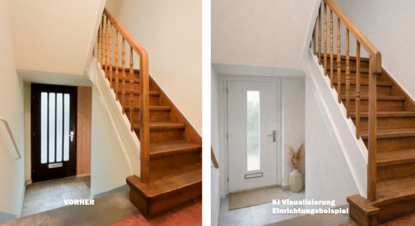 HIER WERDEN SIE SICH WOHLFÜHLEN !! sofort frei / Reihenhaus / ohne Makler Provision – Eingangsbereich 